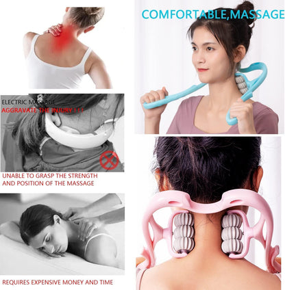 FlexiRoll Cervical Massager NeckRelief Pro Roller